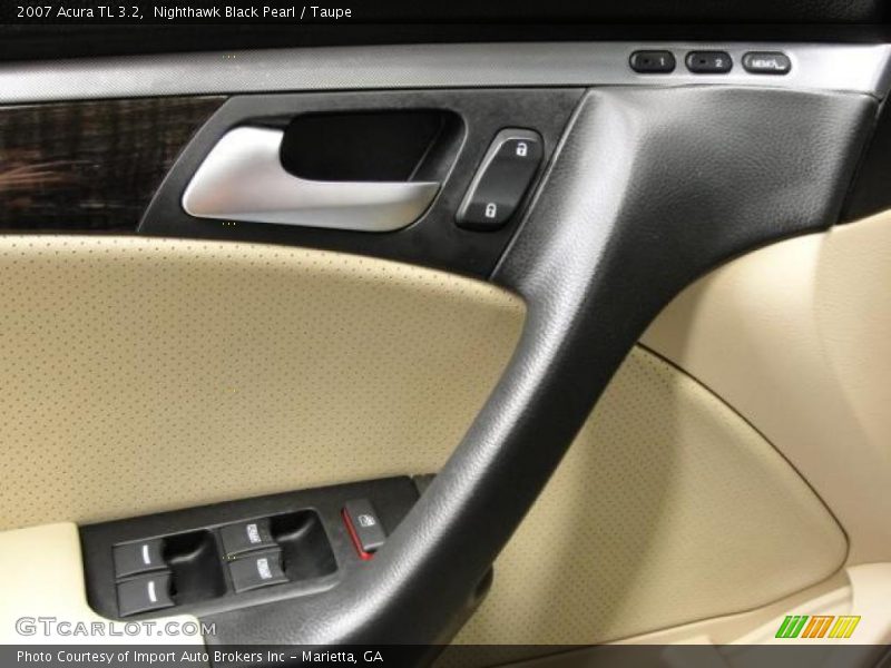 Nighthawk Black Pearl / Taupe 2007 Acura TL 3.2