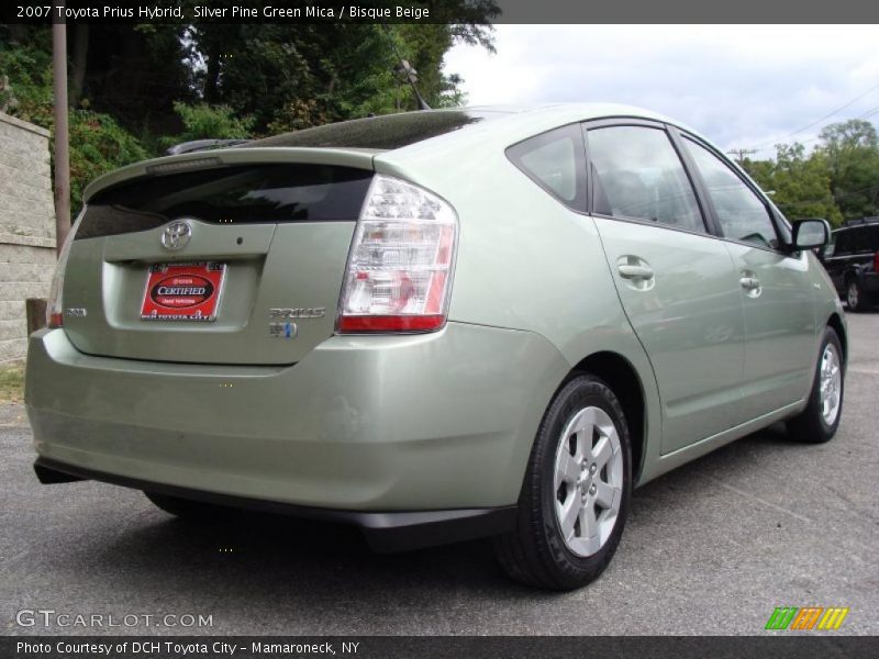 Silver Pine Green Mica / Bisque Beige 2007 Toyota Prius Hybrid