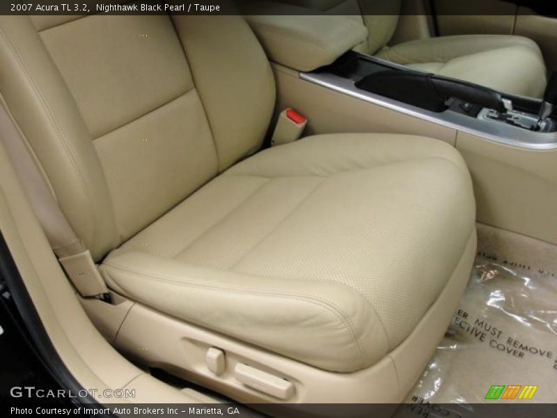 Nighthawk Black Pearl / Taupe 2007 Acura TL 3.2