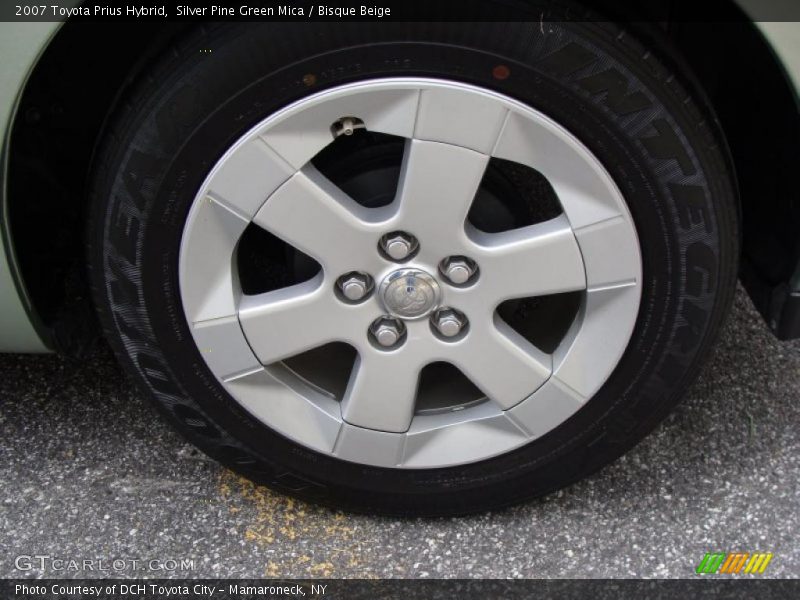 Silver Pine Green Mica / Bisque Beige 2007 Toyota Prius Hybrid