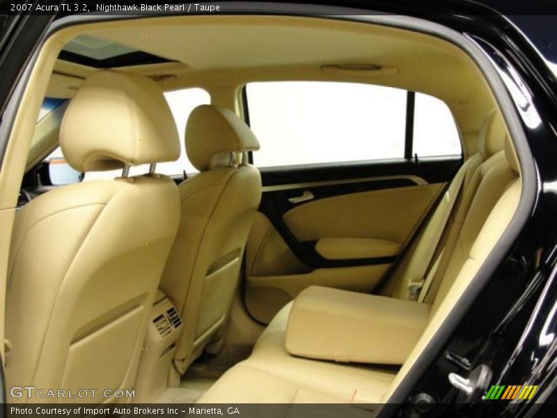 Nighthawk Black Pearl / Taupe 2007 Acura TL 3.2
