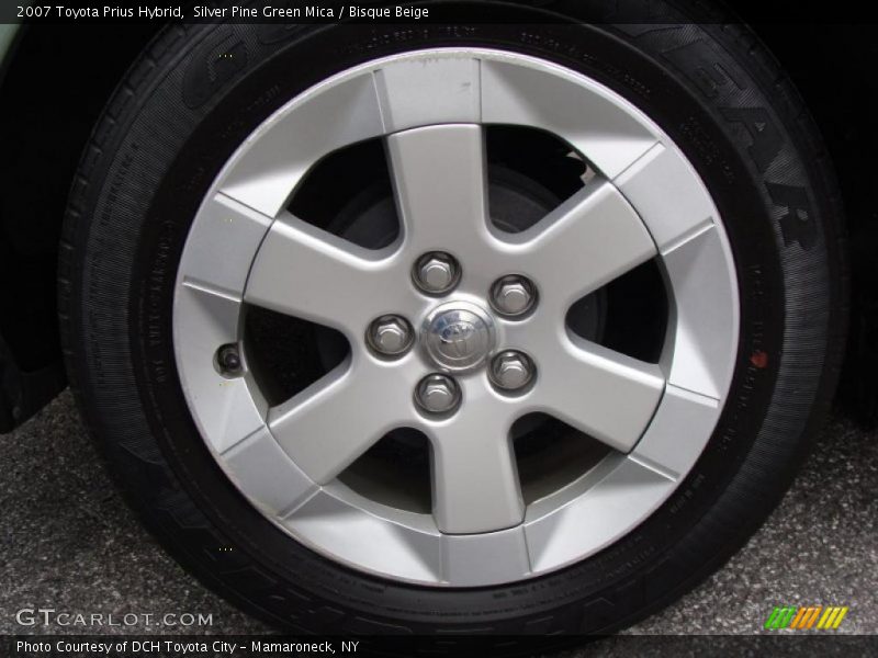 Silver Pine Green Mica / Bisque Beige 2007 Toyota Prius Hybrid
