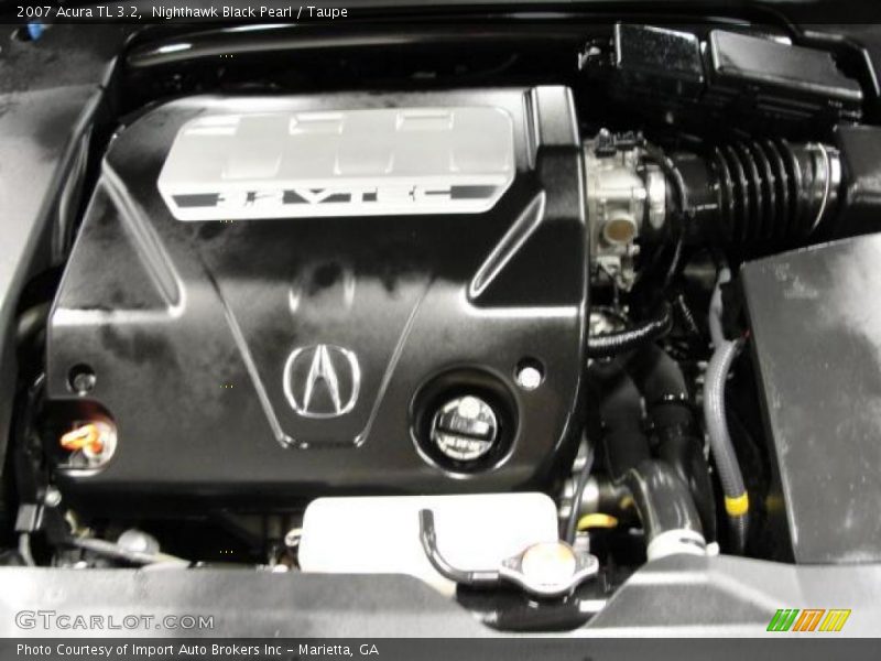 Nighthawk Black Pearl / Taupe 2007 Acura TL 3.2
