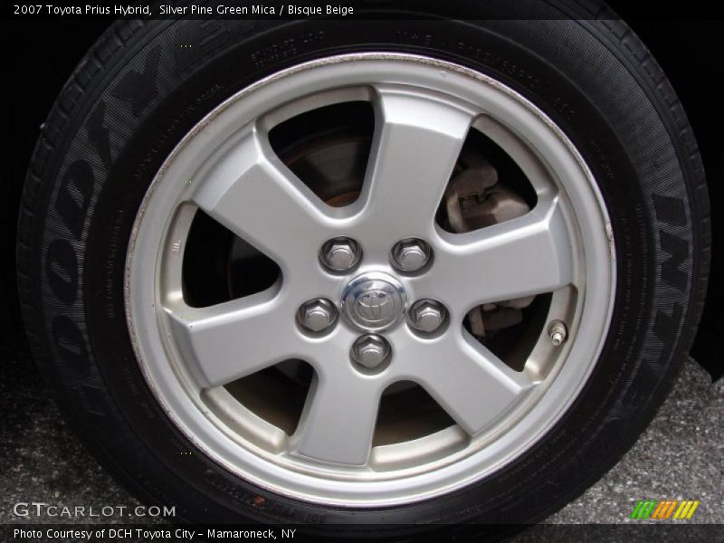Silver Pine Green Mica / Bisque Beige 2007 Toyota Prius Hybrid
