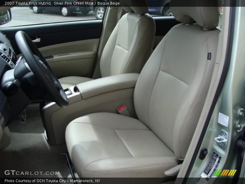 Silver Pine Green Mica / Bisque Beige 2007 Toyota Prius Hybrid