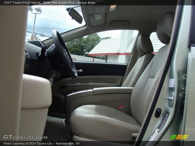 Silver Pine Green Mica / Bisque Beige 2007 Toyota Prius Hybrid
