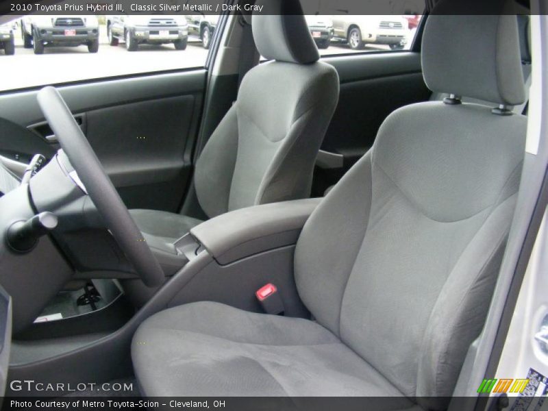 Classic Silver Metallic / Dark Gray 2010 Toyota Prius Hybrid III