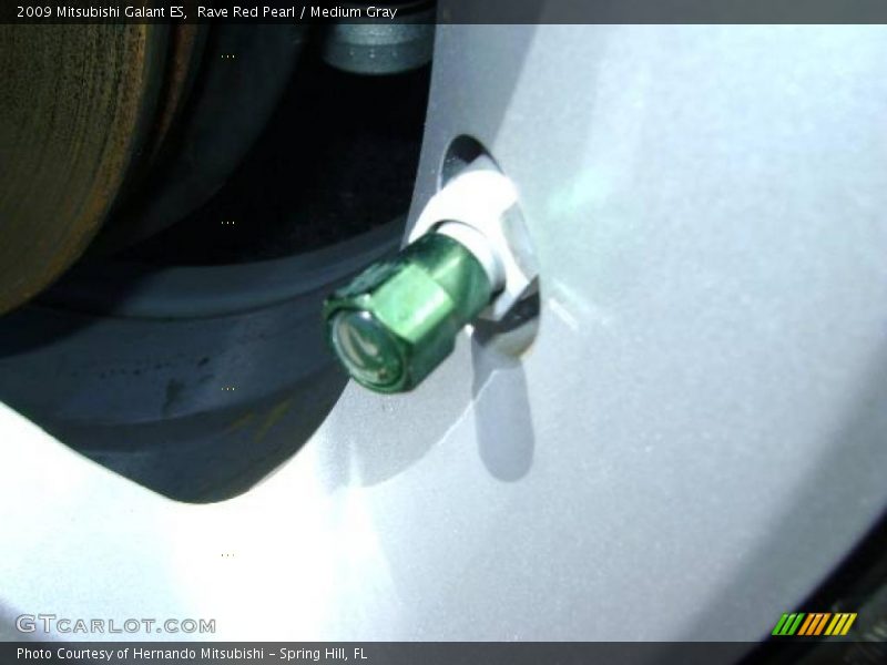 Rave Red Pearl / Medium Gray 2009 Mitsubishi Galant ES