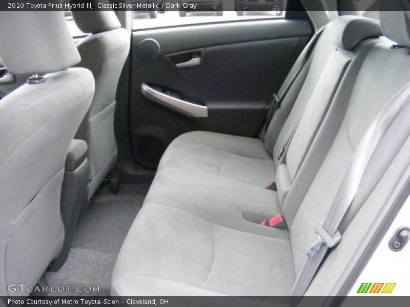 Classic Silver Metallic / Dark Gray 2010 Toyota Prius Hybrid III