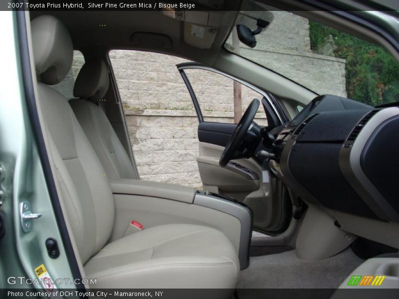 Silver Pine Green Mica / Bisque Beige 2007 Toyota Prius Hybrid