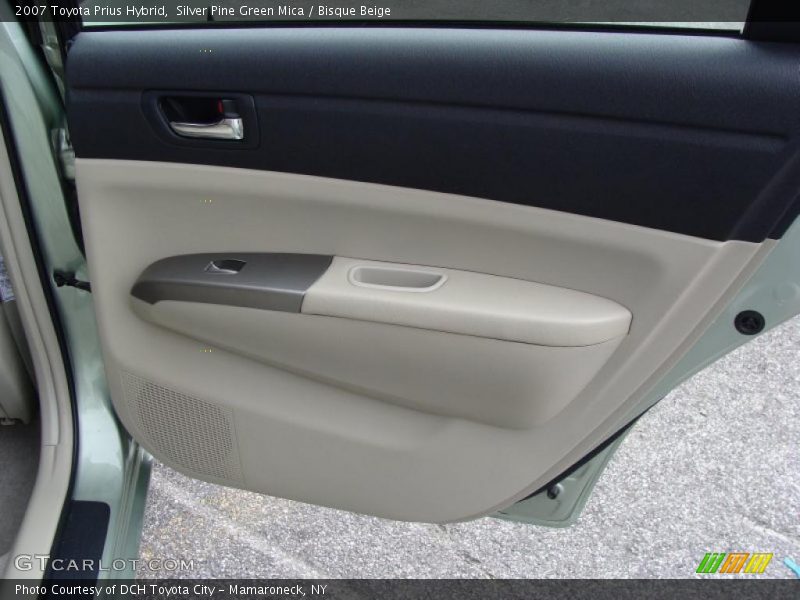 Silver Pine Green Mica / Bisque Beige 2007 Toyota Prius Hybrid
