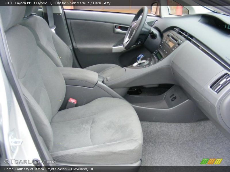 Classic Silver Metallic / Dark Gray 2010 Toyota Prius Hybrid III