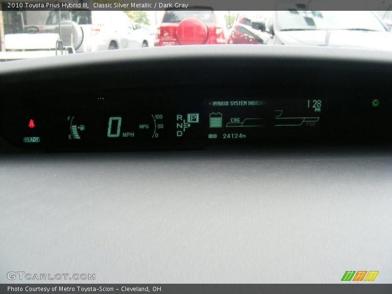 Classic Silver Metallic / Dark Gray 2010 Toyota Prius Hybrid III