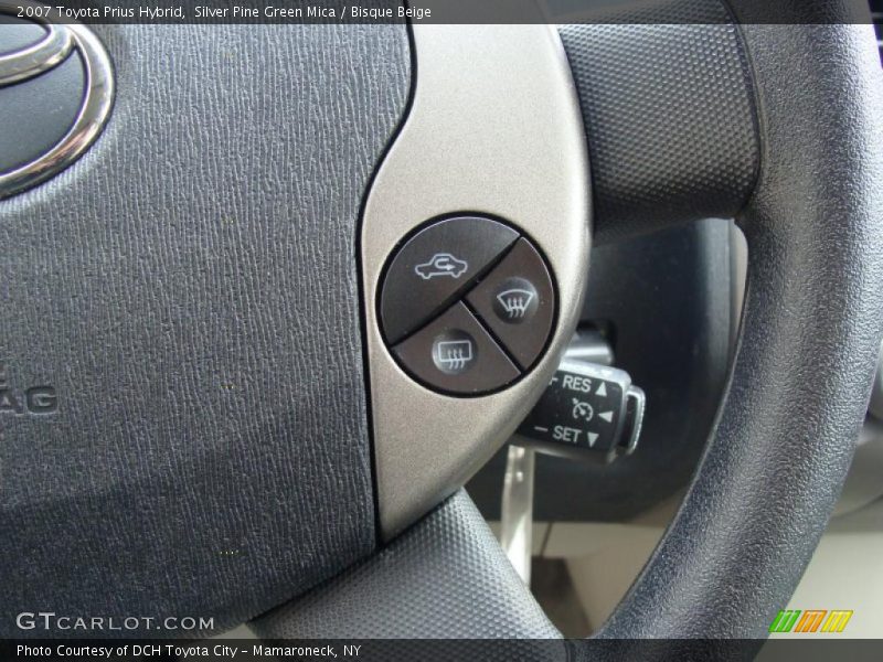Silver Pine Green Mica / Bisque Beige 2007 Toyota Prius Hybrid