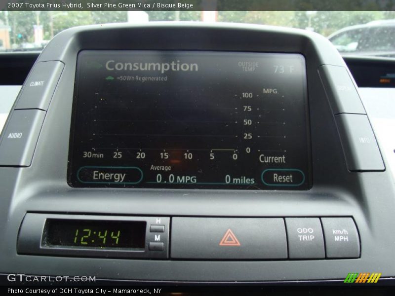 Silver Pine Green Mica / Bisque Beige 2007 Toyota Prius Hybrid