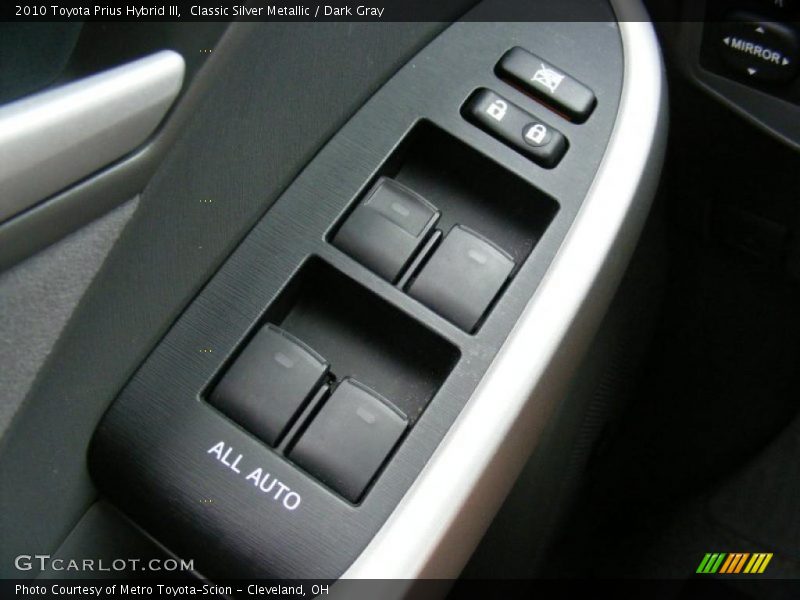 Classic Silver Metallic / Dark Gray 2010 Toyota Prius Hybrid III