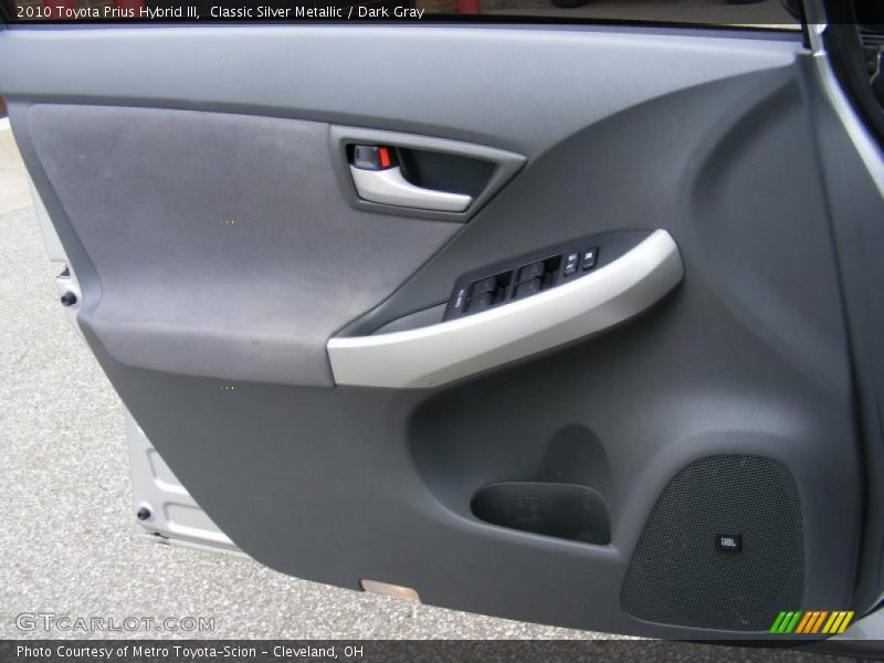 Classic Silver Metallic / Dark Gray 2010 Toyota Prius Hybrid III