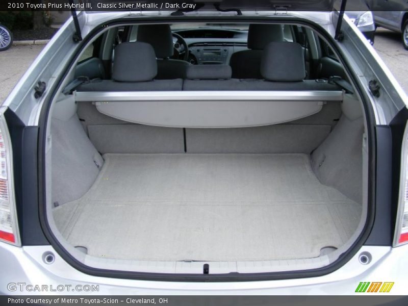 Classic Silver Metallic / Dark Gray 2010 Toyota Prius Hybrid III