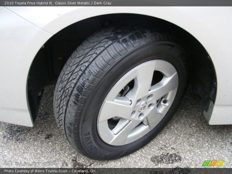 Classic Silver Metallic / Dark Gray 2010 Toyota Prius Hybrid III