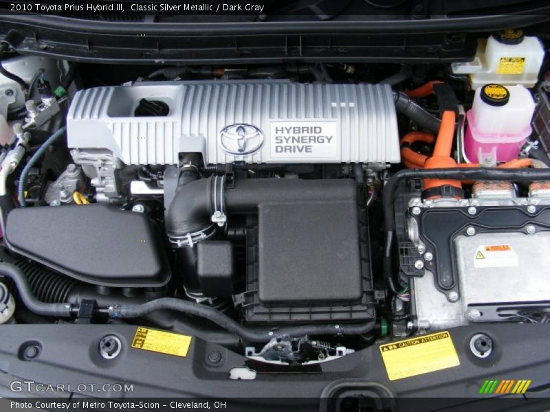 Classic Silver Metallic / Dark Gray 2010 Toyota Prius Hybrid III