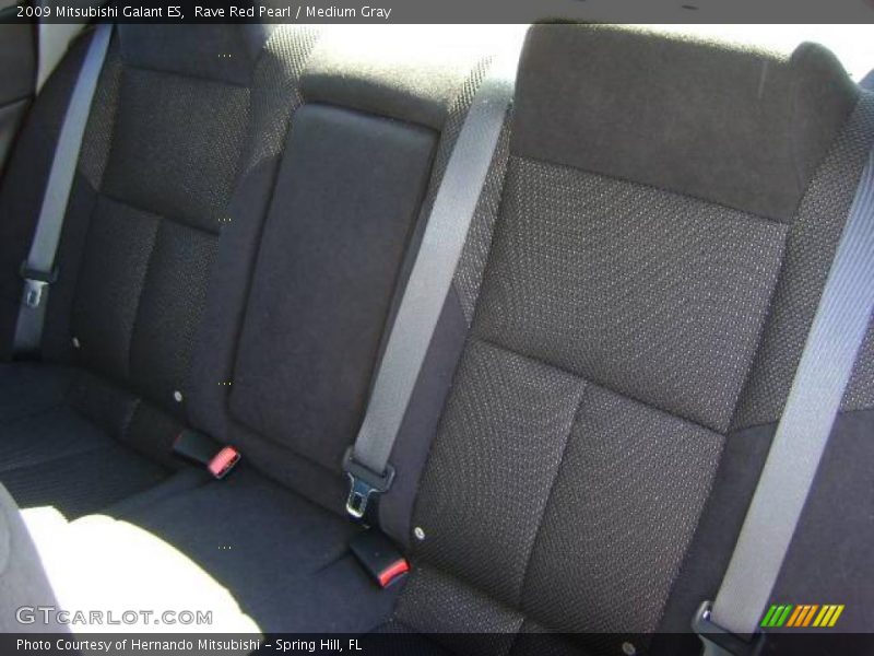 Rave Red Pearl / Medium Gray 2009 Mitsubishi Galant ES