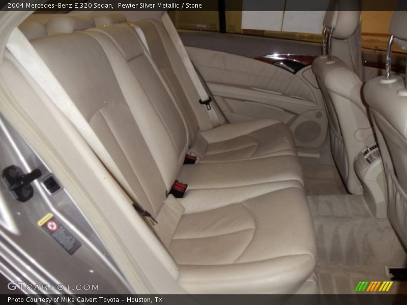 Pewter Silver Metallic / Stone 2004 Mercedes-Benz E 320 Sedan