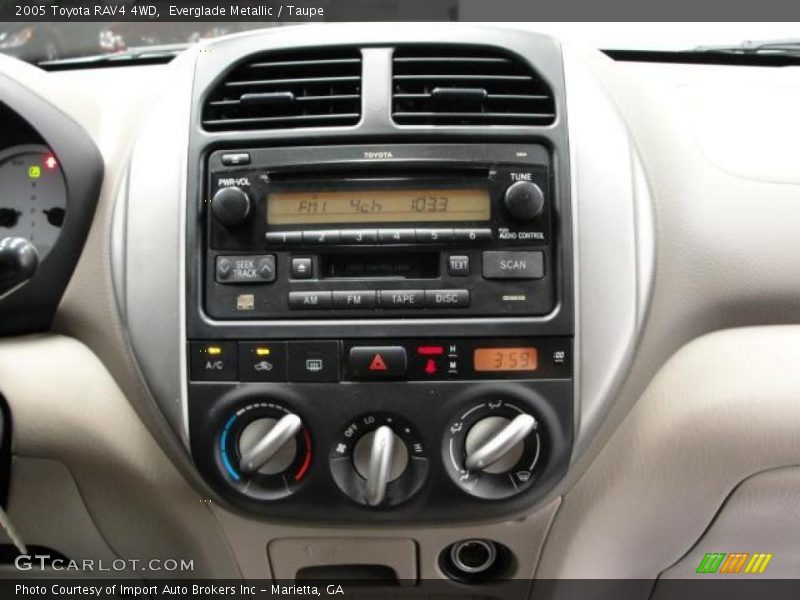 Everglade Metallic / Taupe 2005 Toyota RAV4 4WD