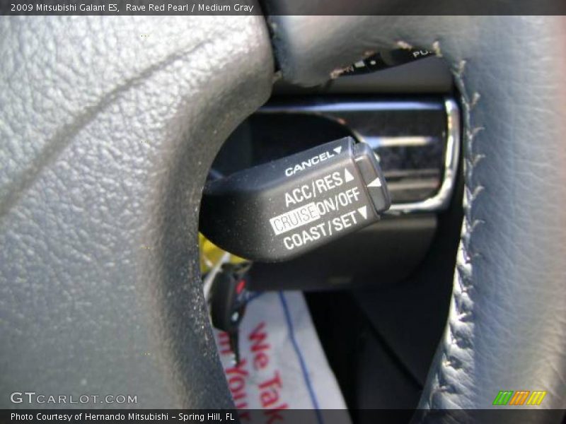 Rave Red Pearl / Medium Gray 2009 Mitsubishi Galant ES