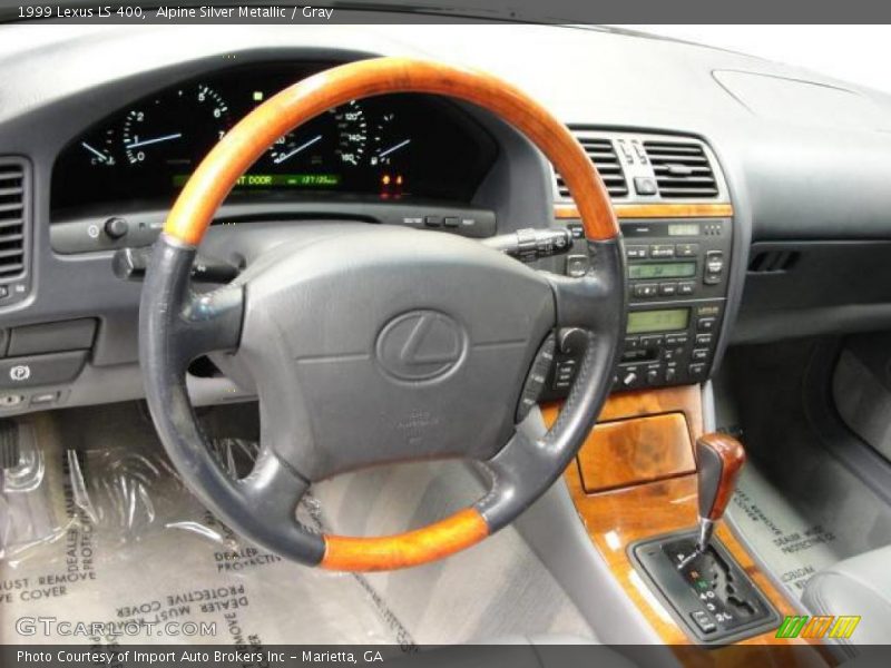 Alpine Silver Metallic / Gray 1999 Lexus LS 400