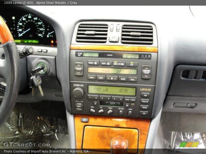 Alpine Silver Metallic / Gray 1999 Lexus LS 400