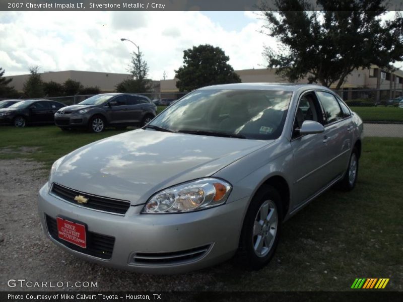 Silverstone Metallic / Gray 2007 Chevrolet Impala LT