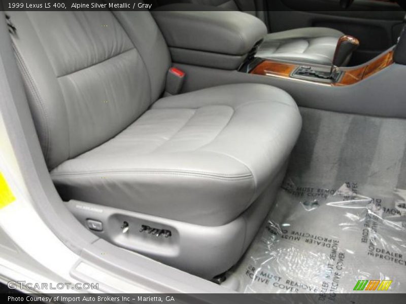 Alpine Silver Metallic / Gray 1999 Lexus LS 400