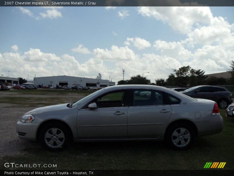 Silverstone Metallic / Gray 2007 Chevrolet Impala LT