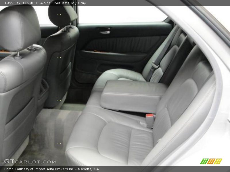 Alpine Silver Metallic / Gray 1999 Lexus LS 400
