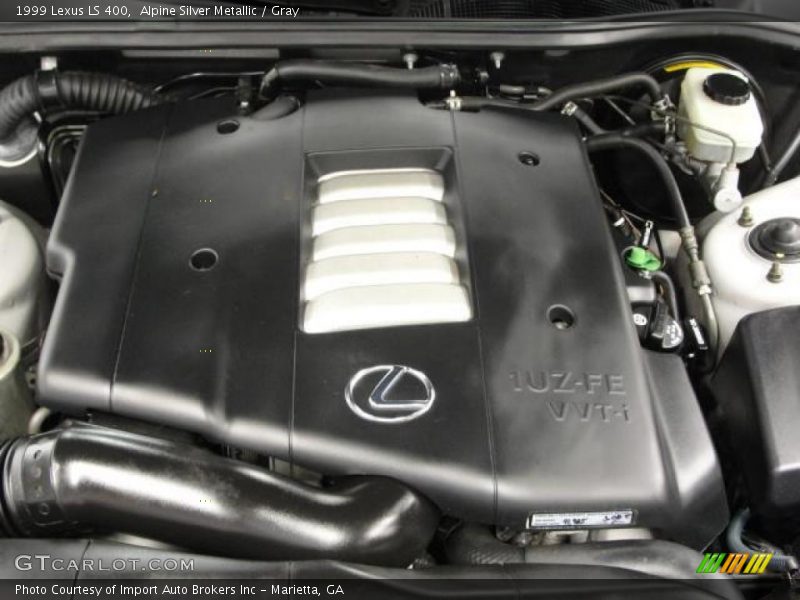 Alpine Silver Metallic / Gray 1999 Lexus LS 400