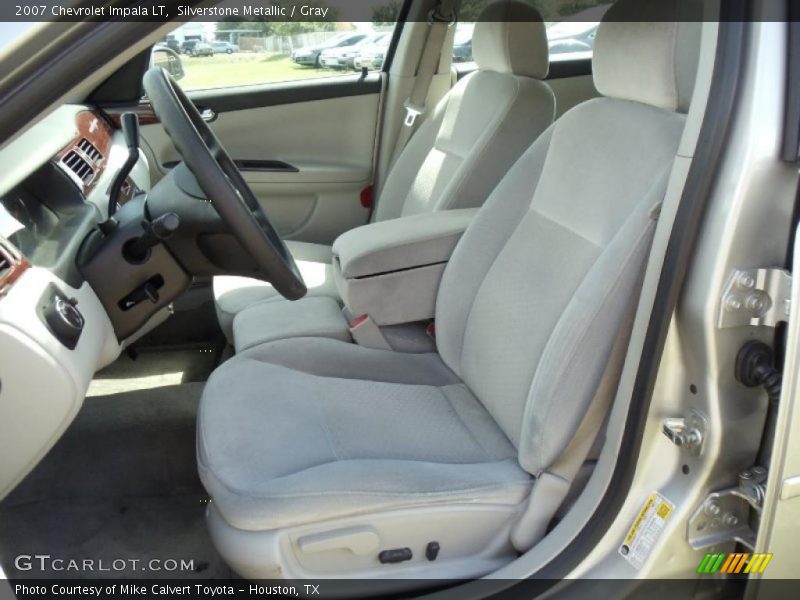 Silverstone Metallic / Gray 2007 Chevrolet Impala LT