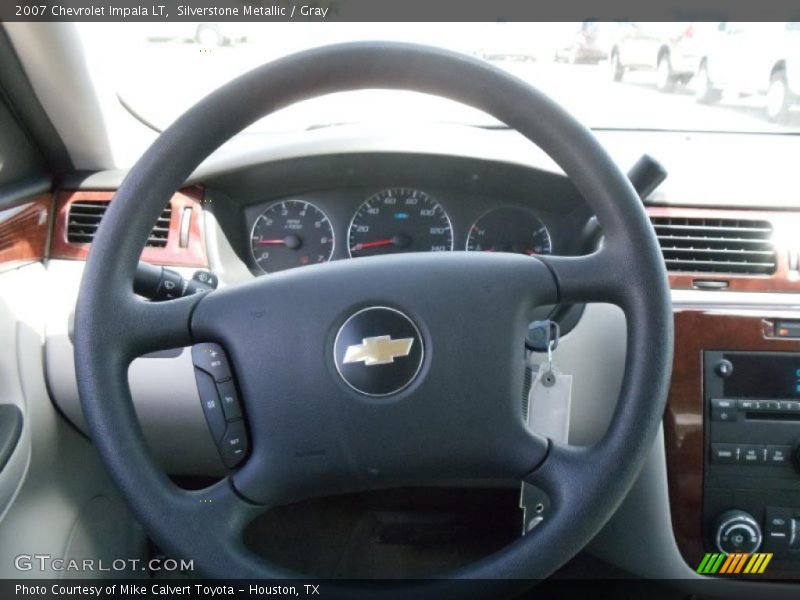 Silverstone Metallic / Gray 2007 Chevrolet Impala LT