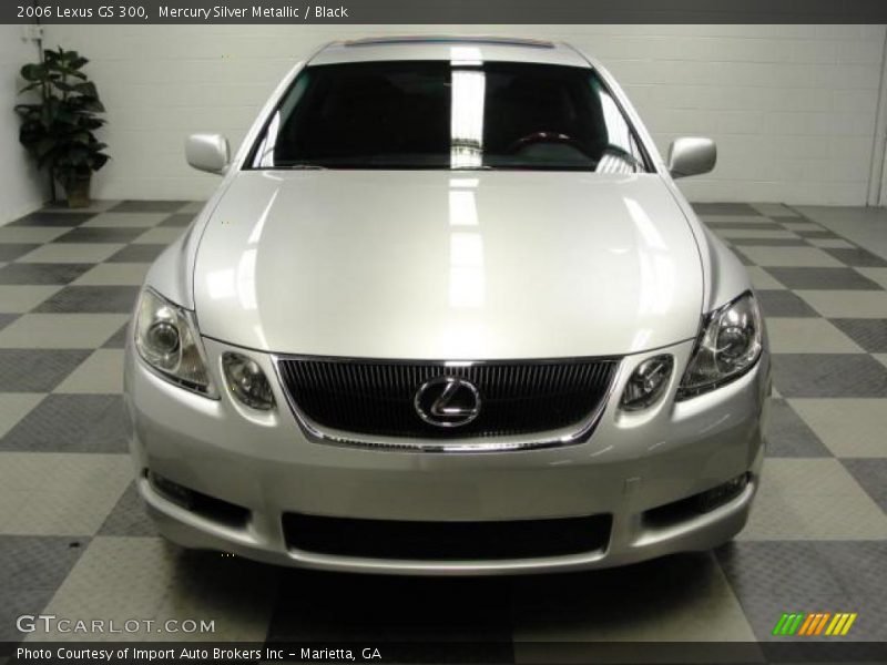 Mercury Silver Metallic / Black 2006 Lexus GS 300