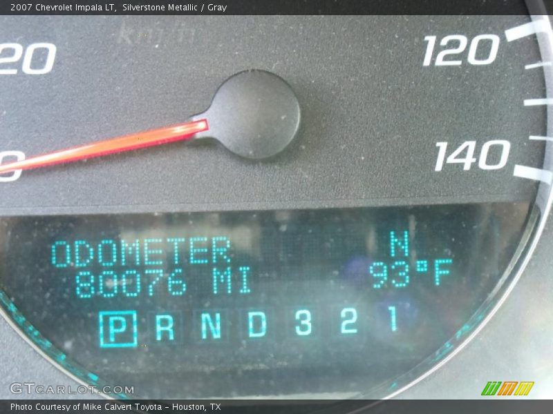 Silverstone Metallic / Gray 2007 Chevrolet Impala LT