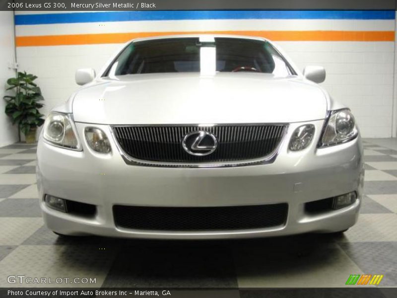 Mercury Silver Metallic / Black 2006 Lexus GS 300