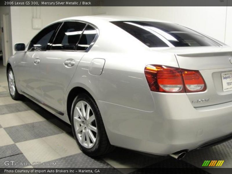 Mercury Silver Metallic / Black 2006 Lexus GS 300