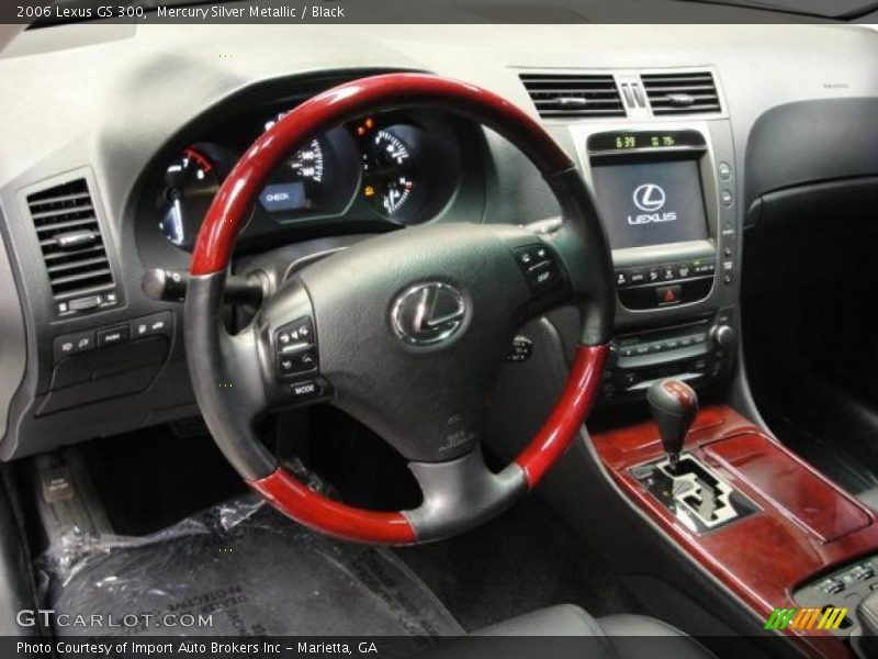Mercury Silver Metallic / Black 2006 Lexus GS 300