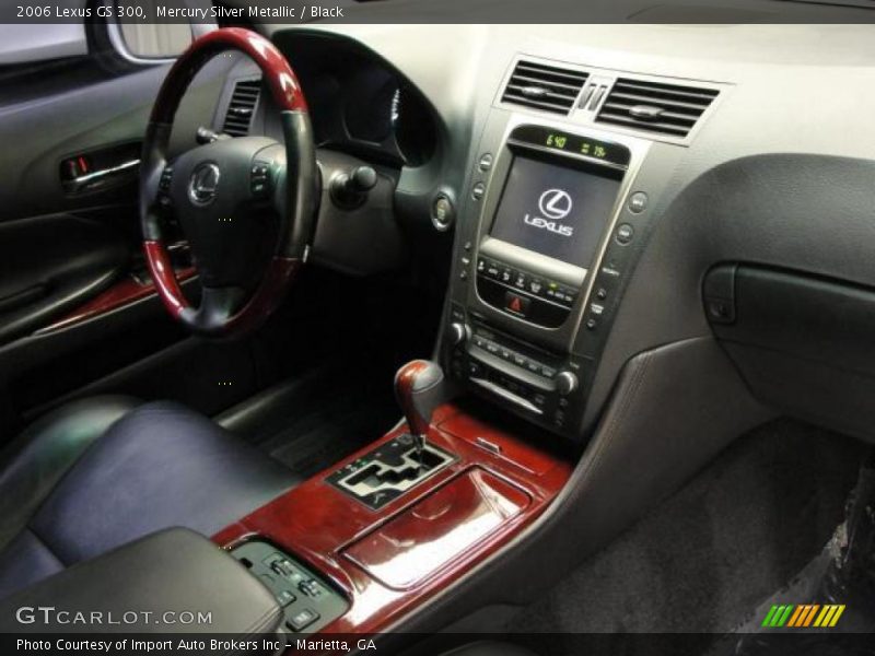 Mercury Silver Metallic / Black 2006 Lexus GS 300