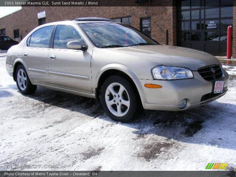 Sunlit Sand Metallic / Blond 2001 Nissan Maxima GLE