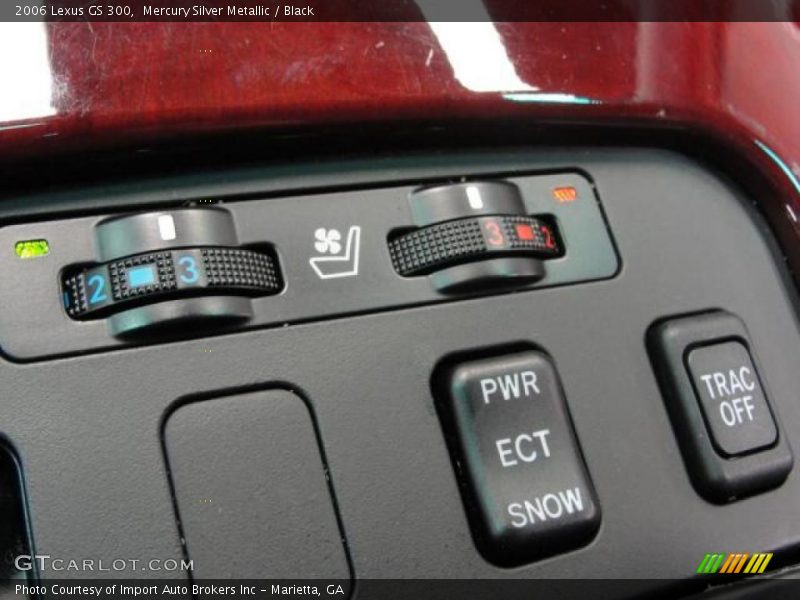 Mercury Silver Metallic / Black 2006 Lexus GS 300