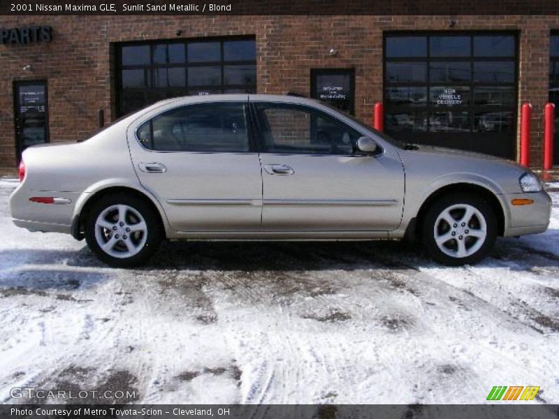 Sunlit Sand Metallic / Blond 2001 Nissan Maxima GLE