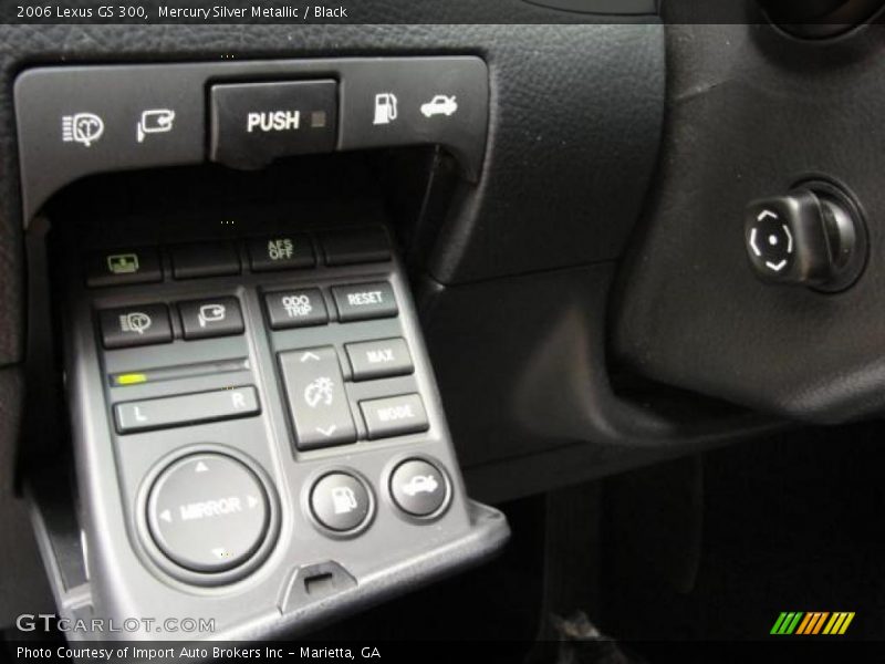 Mercury Silver Metallic / Black 2006 Lexus GS 300