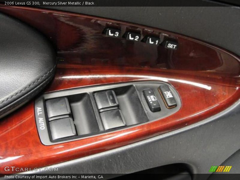 Mercury Silver Metallic / Black 2006 Lexus GS 300