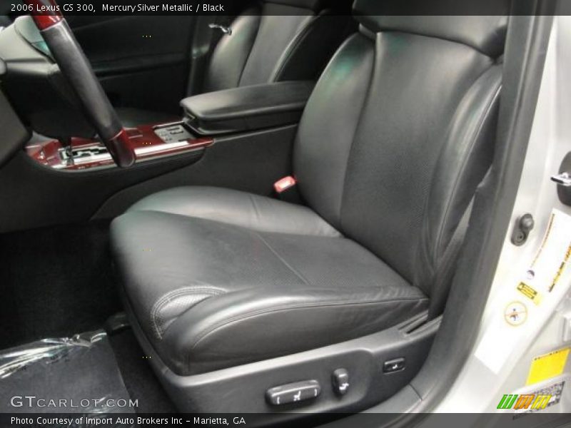 Mercury Silver Metallic / Black 2006 Lexus GS 300