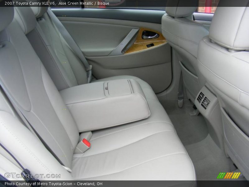 Aloe Green Metallic / Bisque 2007 Toyota Camry XLE V6